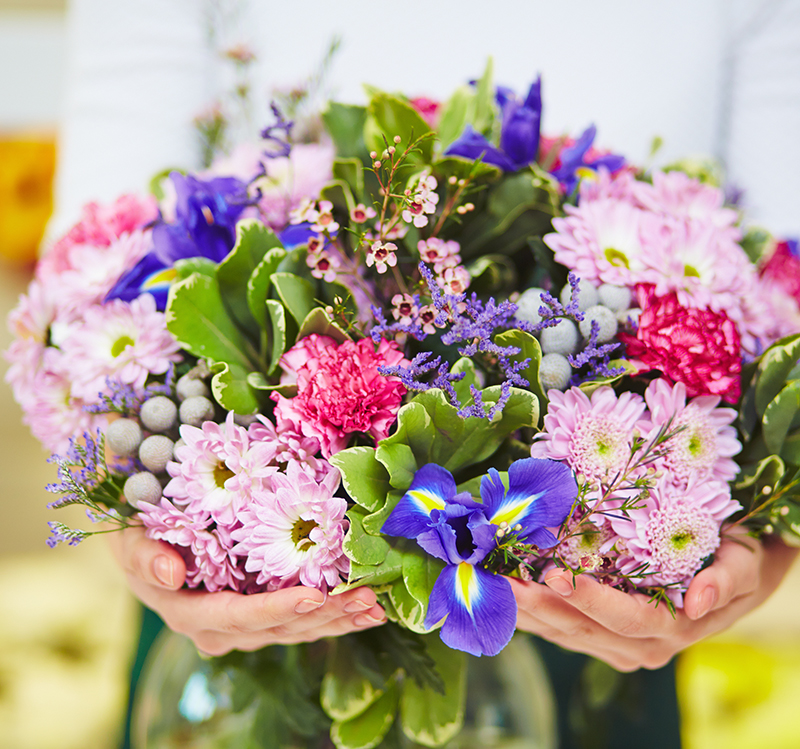 bouquets de fleurs